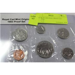 1983 RCM ORIGINAL PROOF SET