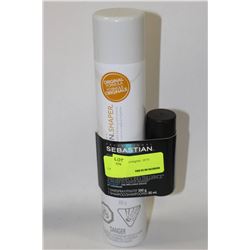 SEBASTIAN BRUSHABLE HAIRSPRAY WITH SHAMPOO