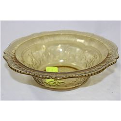 DEPRESSION GLASS BOWL