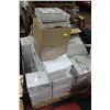 Image 1 : PALLET OF PAPER & PRINTERS
