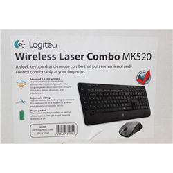 LOGITECH MK520 WIRELESS KEYBOARD & MOUSE COMBO
