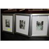 Image 1 : SHOWHOME 3 PC SILVER FRAMED PICTURE SET