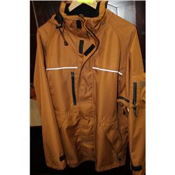 MEN'S DAKOTA BROWN JACKET SIZE M