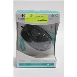 LOGITECH M100 CORDED MOUSE