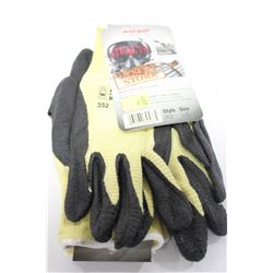 PAIR OF WATSON SIZE L DESERT STORM WORK GLOVES