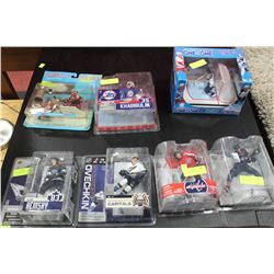 NHL COLLECTOR FIGURES X7