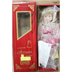 AUTHENTIC AMELIA  ARTISAN COLLECTION DOLL