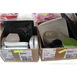 2 BOXES OF SHOWHOME KITCHENWARE