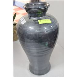 SHOWHOME METALLIC GREY VASE