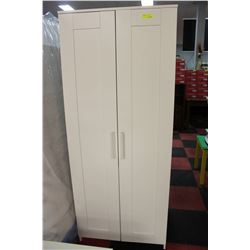 SHOWHOME WHITE 2 DOOR WARDROBE