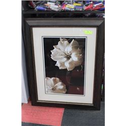 FRAMED ROSE PICTURE