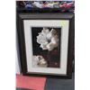 Image 1 : FRAMED ROSE PICTURE