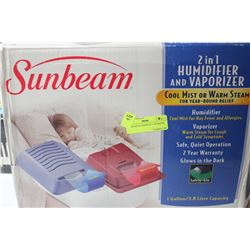 SUNBEAM HUMIDIFIER VAPORIZER
