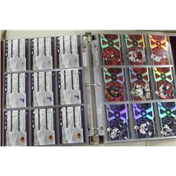 BINDER OF 2007 UPPER DECK SPX & UPPER DECK BLACK