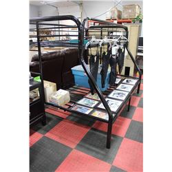 DOUBLE/SINGLE METAL BUNK BED