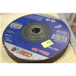 7 1/4" GRINDING WHEEL X4
