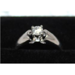 14KT GOLD DIAMOND (0.32ct) RING