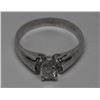 Image 3 : 14KT GOLD DIAMOND (0.32ct) RING