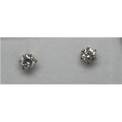 14KT GOLD DIAMOND (0.45ct) EARRINGS