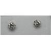 Image 1 : 14KT GOLD DIAMOND (0.45ct) EARRINGS