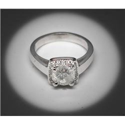 14KT GOLD DIAMOND RING W/ MUSIC & PICTURE BOX