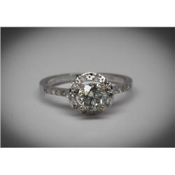 14KT GOLD DIAMOND RING W/ MUSIC & PICTURE BOX