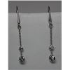Image 1 : 14KT GOLD DIAMOND(0.48ct & 0.2ct) EARRINGS