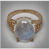 Image 3 : 14KT GOLD MOONSTONE RING