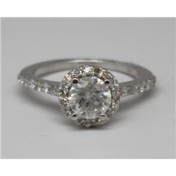 14KT GOLD DIAMOND(1ct & 0.34ct) RING