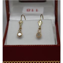 14KT GOLD DIAMOND(05ct) EARRINGS