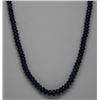 Image 2 : 14KT GOLD CLASP SAPPHIRE(51ct) NECKLACE