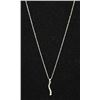 Image 1 : 14KT GOLD DIAMOND(0.25ct) PENDANT NECKLACE