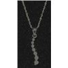Image 2 : 14KT GOLD DIAMOND(0.25ct) PENDANT NECKLACE