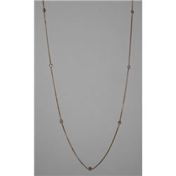 10KT GOLD DIAMOND(0.48ct) NECKLACE