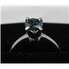 Image 2 : 14KT GOLD BLUE DIAMOND(1ct) RING