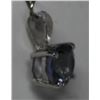 Image 2 : 14KT GOLD TANZANITE PENDANT