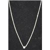 Image 1 : 10KT GOLD DIAMOND(0.58ct) NECKLACE
