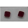 Image 1 : 14KT GOLD RUBY(4.4ct) EARRINGS