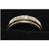 Image 3 : 14KT GOLD DIAMOND(0.1ct) RING