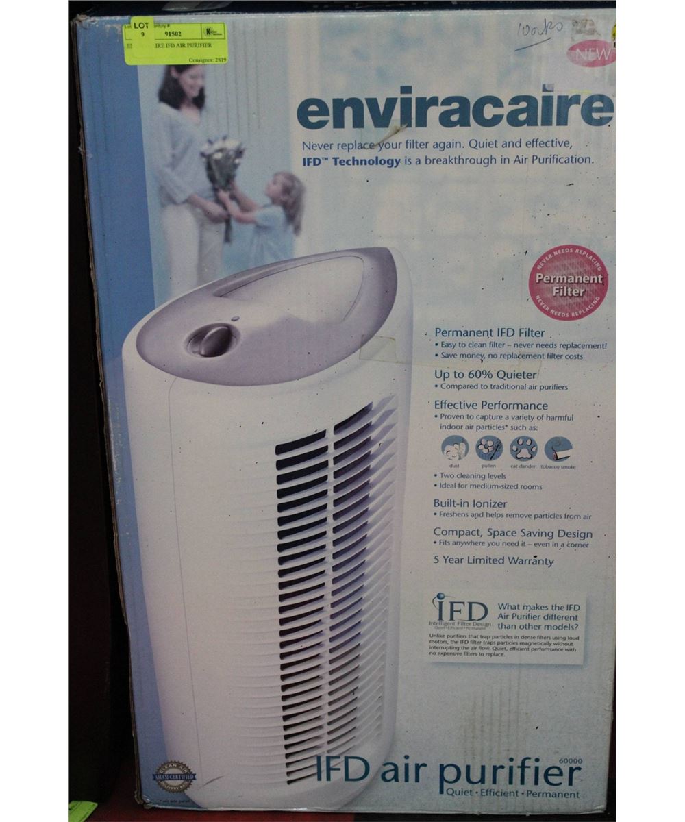 ENVIRACARE IFD AIR PURIFIER