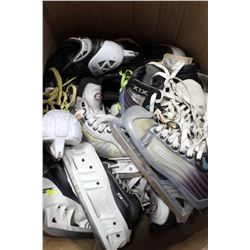 BOX OF MENS SKATES VARIOUS SIZES