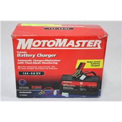 MOTOMASTER TRICKLE BATTERY CHARGER