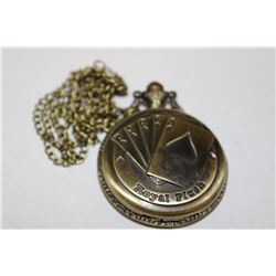 ROYAL FLUSH POCKET WATCH