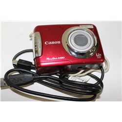 CANON POWERSHOT CAMERA W/ CORD AND SIM CARD