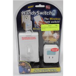 HANDISWITCH, WIRELESS LIGHT SWITCH