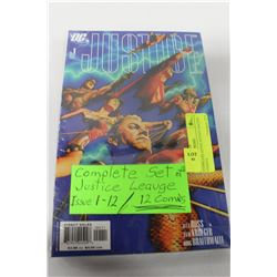 COMPLETE SETOF JUSTICE LEAUGE COMICS