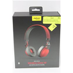 NEW JABRA MOVE WIRELESS BLUETOOTH HEASPHONES (RED)