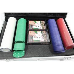 POKER SET W/ SUITCASE