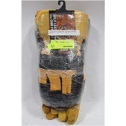 2 PRS OF HEAVY DUTY NEW WORK GLOVES