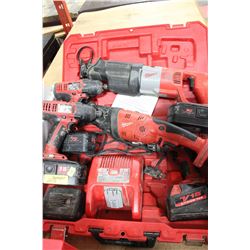 18 VOLT LITHIUM ION CORDLESS SAWZALL DRILLS